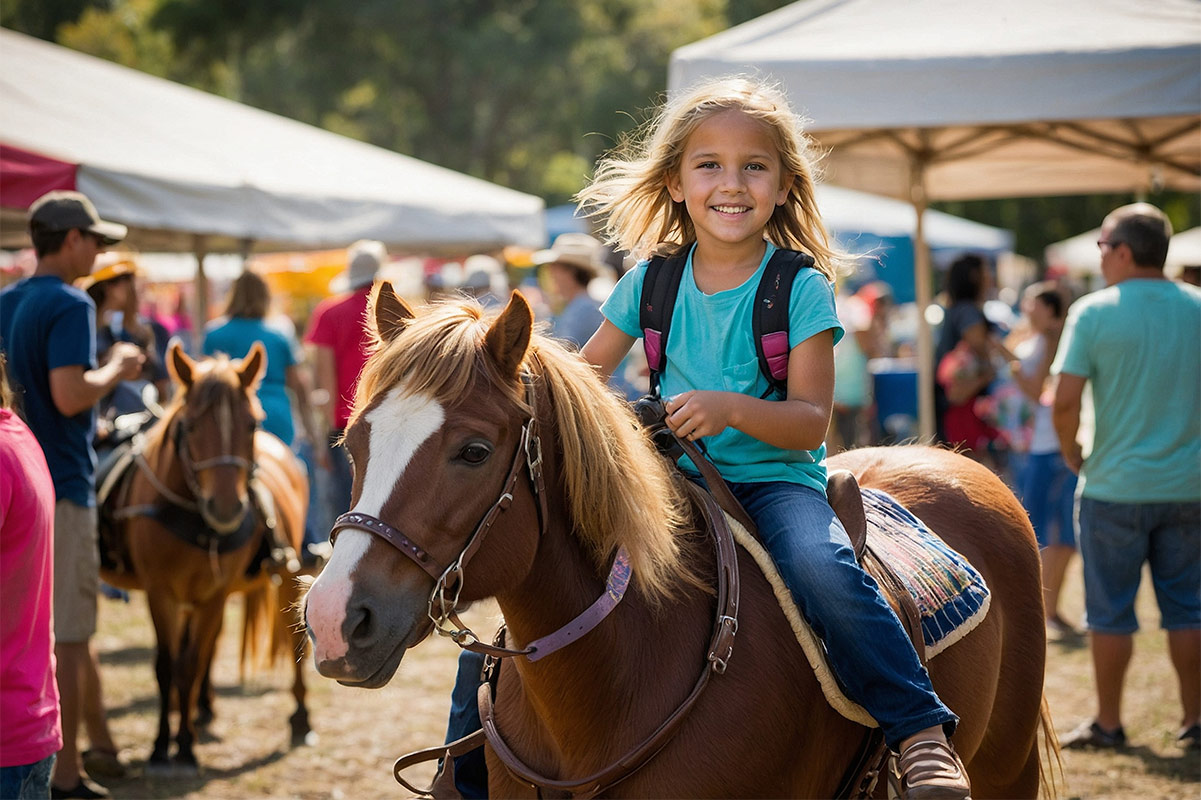 Attività per bambini al Sapori in Sella Festival, come il Battesimo di Sella.